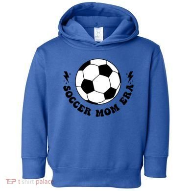 In My Soccer Mom Era (2 Sides) Gift Toddler Hoodie