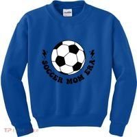 In My Soccer Mom Era (2 Sides) Gift Kids Sweatshirt thumb 0