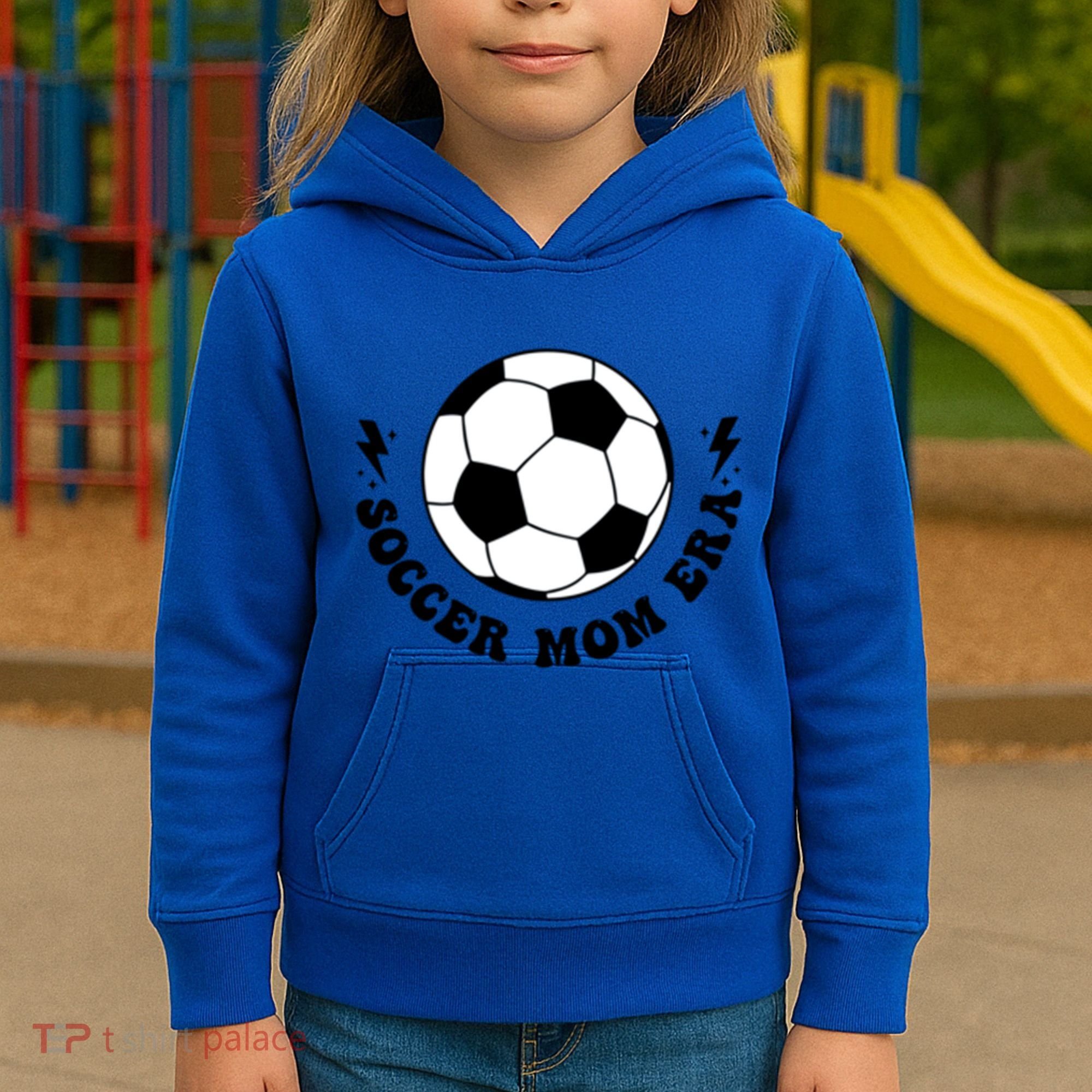 In My Soccer Mom Era (2 Sides) Gift Kids Hoodie