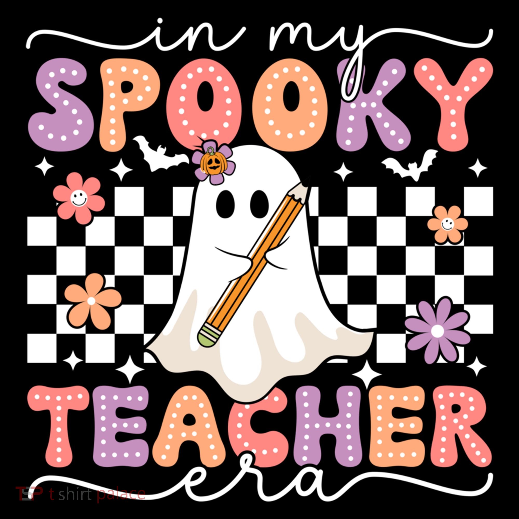 In My Spooky Teacher Era Retro Ghost Halloween Spooky Season Cool Gift Coffee Mug