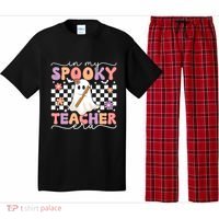 In My Spooky Teacher Era Retro Ghost Halloween Spooky Season Cool Gift Pajama Set thumb 0