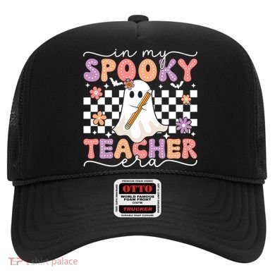 In My Spooky Teacher Era Retro Ghost Halloween Spooky Season Cool Gift Hat