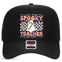 In My Spooky Teacher Era Retro Ghost Halloween Spooky Season Cool Gift Hat thumb 0