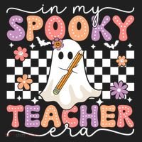 In My Spooky Teacher Era Retro Ghost Halloween Spooky Season Cool Gift Hat thumb 2