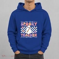 In My Spooky Teacher Era Retro Ghost Halloween Spooky Season Cool Gift Hoodie thumb 0