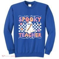 In My Spooky Teacher Era Retro Ghost Halloween Spooky Season Cool Gift Sweatshirt thumb 0