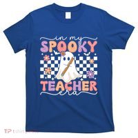 In My Spooky Teacher Era Retro Ghost Halloween Spooky Season Cool Gift T-Shirt thumb 0