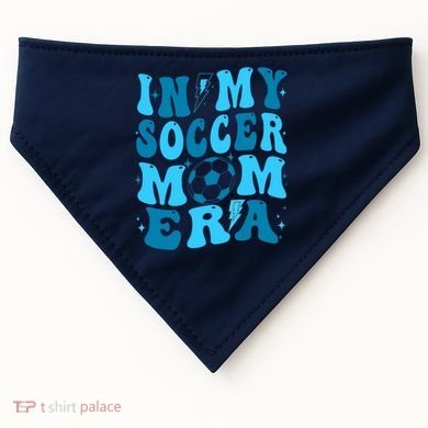 In My Soccer Mom Era (On Back) USA-Made Doggie Bandana