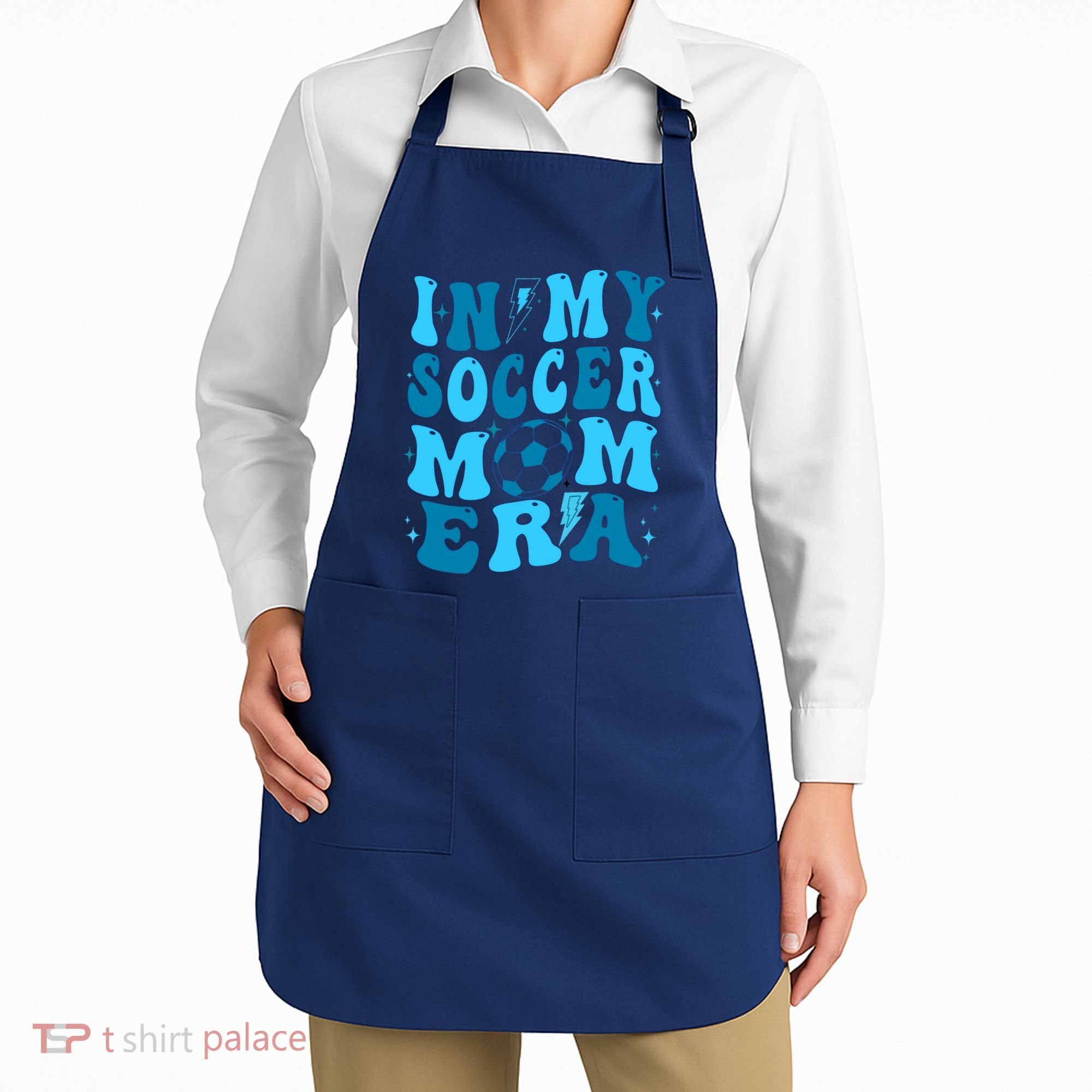 In My Soccer Mom Era (On Back) Apron