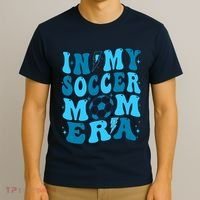 In My Soccer Mom Era (On Back) T-Shirt thumb 3