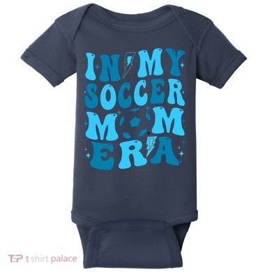 In My Soccer Mom Era (On Back) Baby Bodysuit