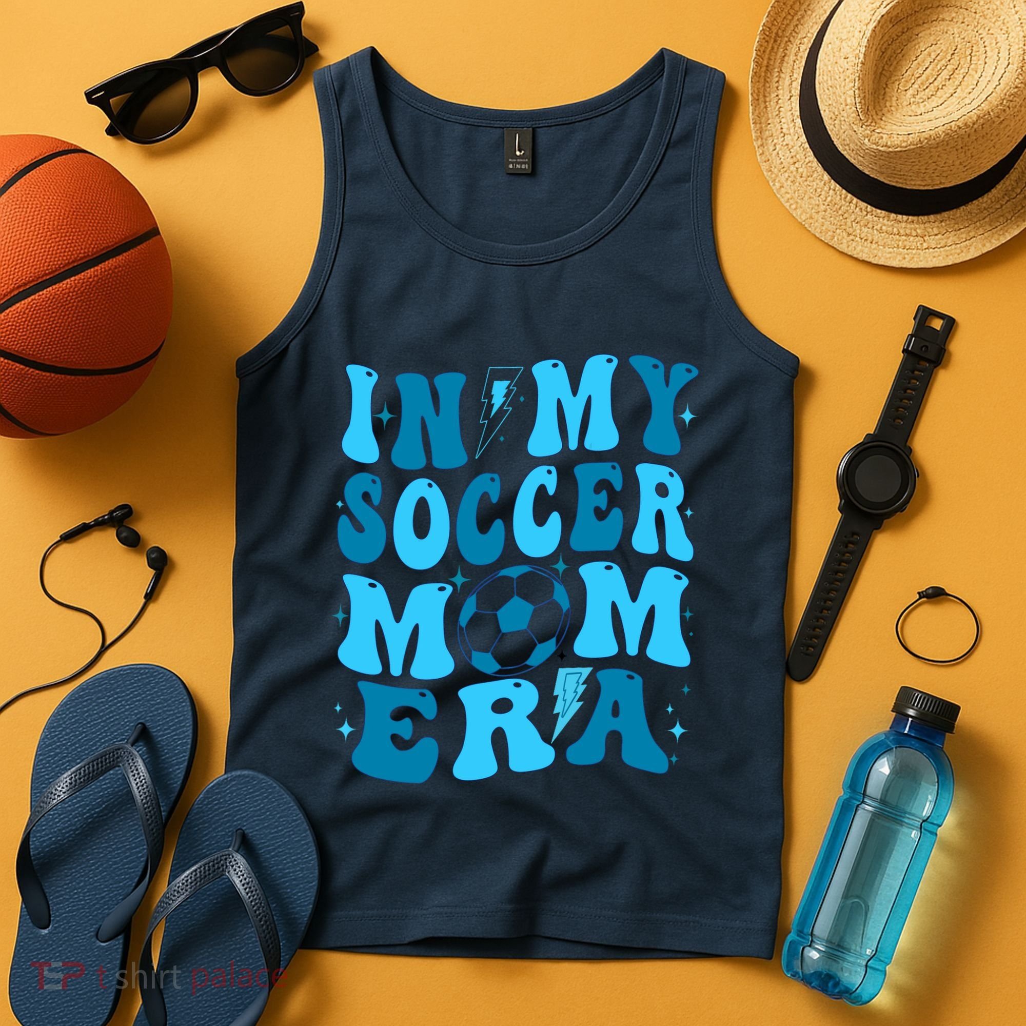 In My Soccer Mom Era (On Back) Tank Top