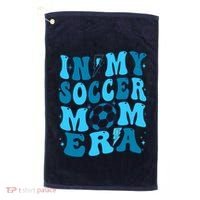 In My Soccer Mom Era (On Back) Golf Towel thumb 0