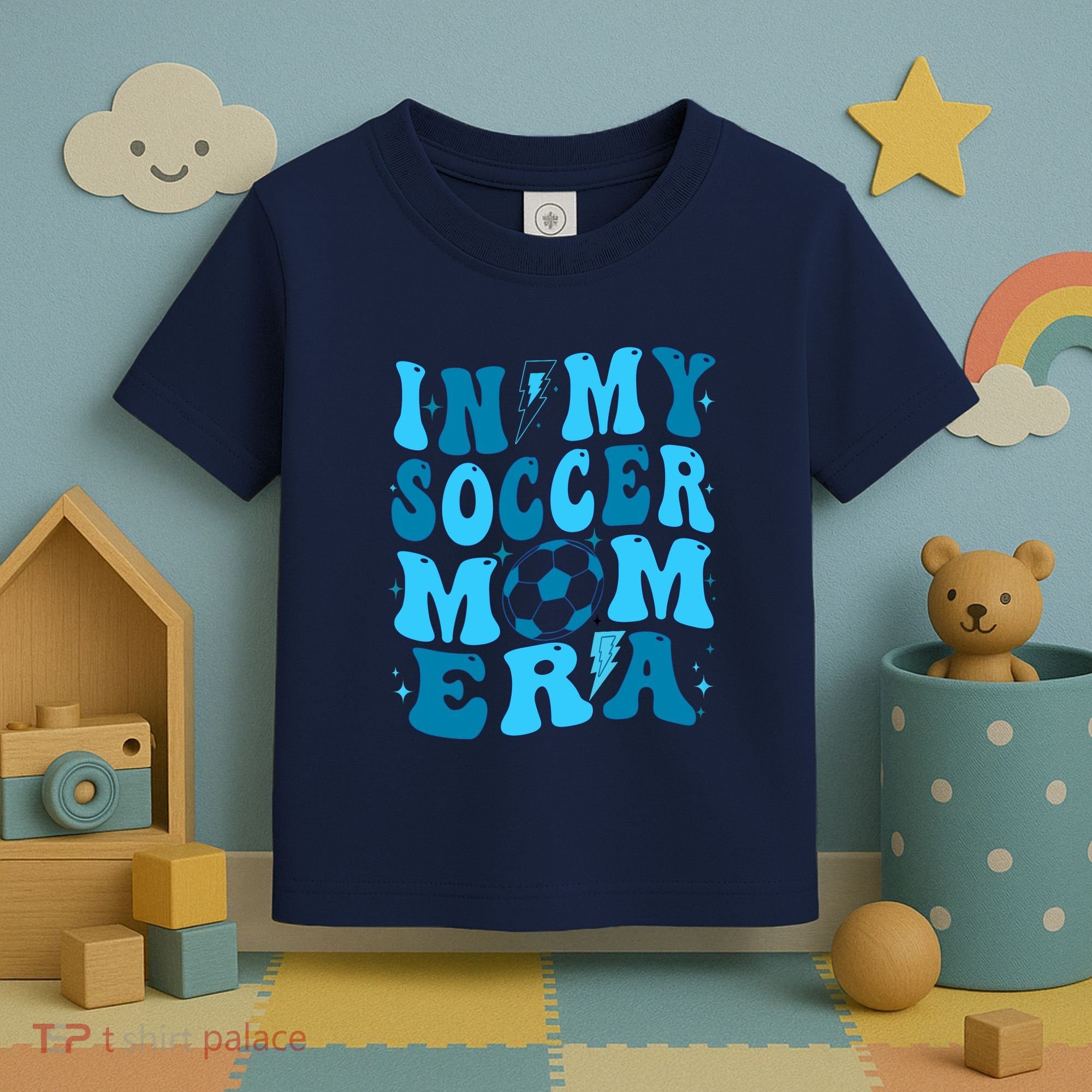 In My Soccer Mom Era (On Back) Toddler T-Shirt