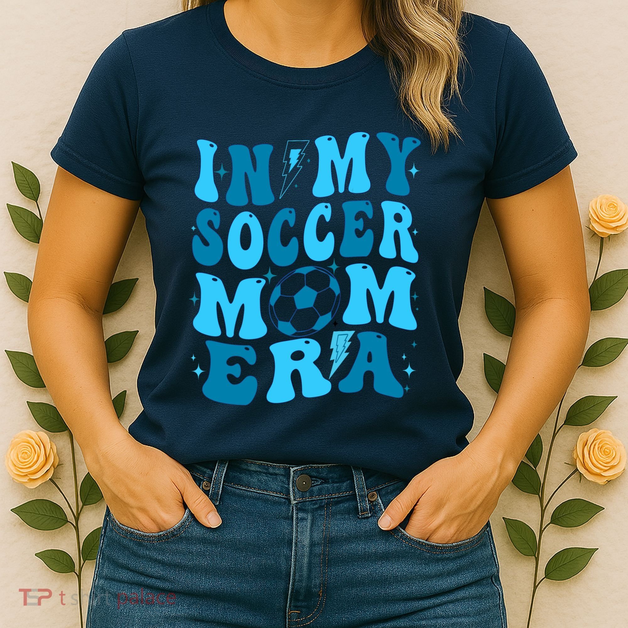 In My Soccer Mom Era (On Back) Women's T-Shirt