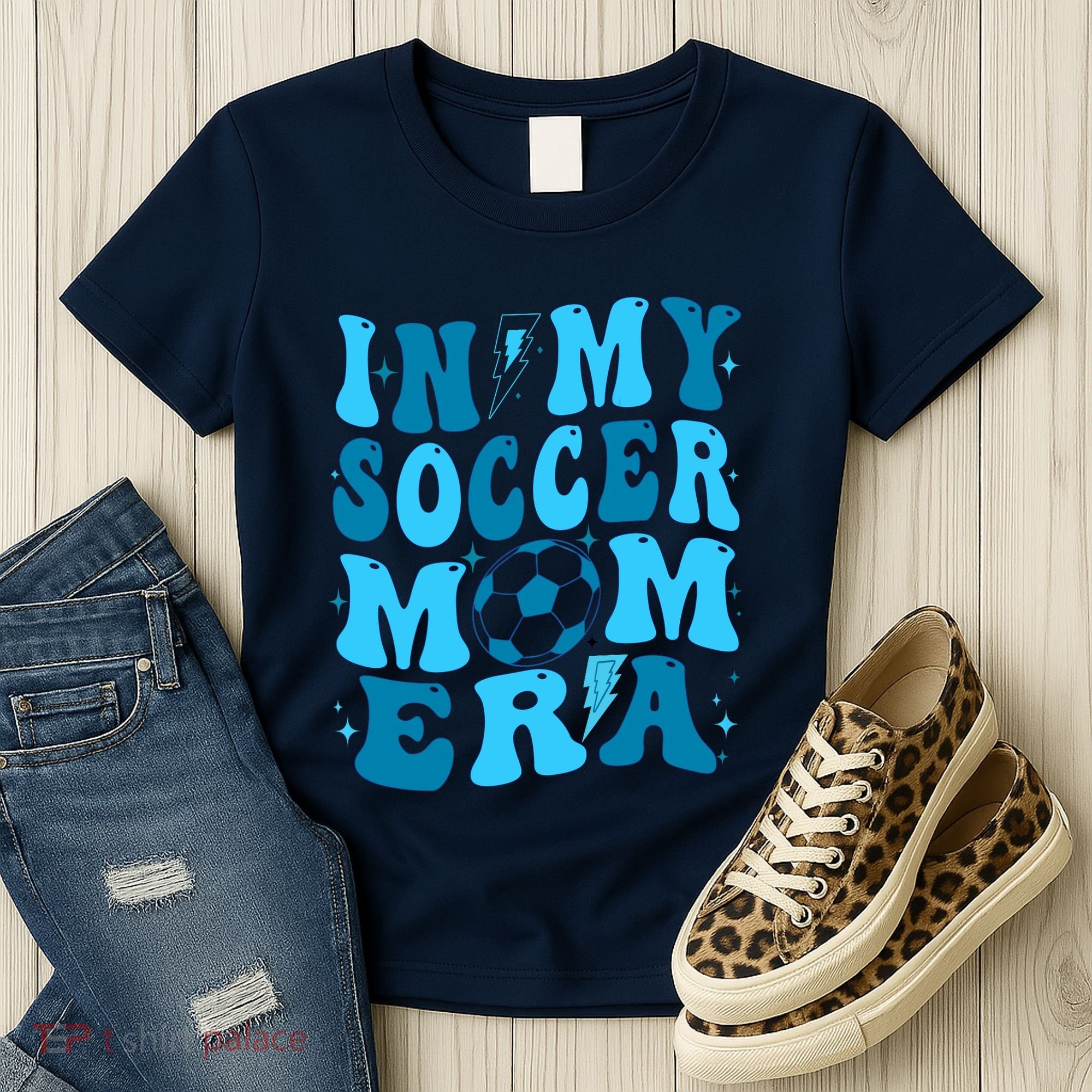 In My Soccer Mom Era (On Back) Women's T-Shirt