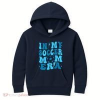 In My Soccer Mom Era (On Back) Kids Hoodie thumb 0