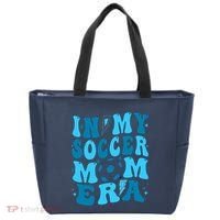 In My Soccer Mom Era (On Back) Tote Bag thumb 0