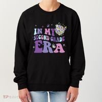 In My Second Grade Era Back To School 2nd Grade Teacher Women's Sweatshirt thumb 0