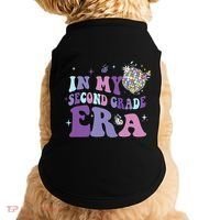 In My Second Grade Era Back To School 2nd Grade Teacher Doggie Tank thumb 0