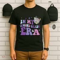 In My Second Grade Era Back To School 2nd Grade Teacher T-Shirt thumb 6