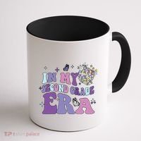 In My Second Grade Era Back To School 2nd Grade Teacher Coffee Mug thumb 1
