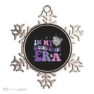 In My Second Grade Era Back To School 2nd Grade Teacher Ornament