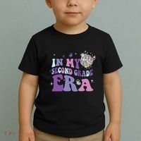 In My Second Grade Era Back To School 2nd Grade Teacher Toddler T-Shirt thumb 2
