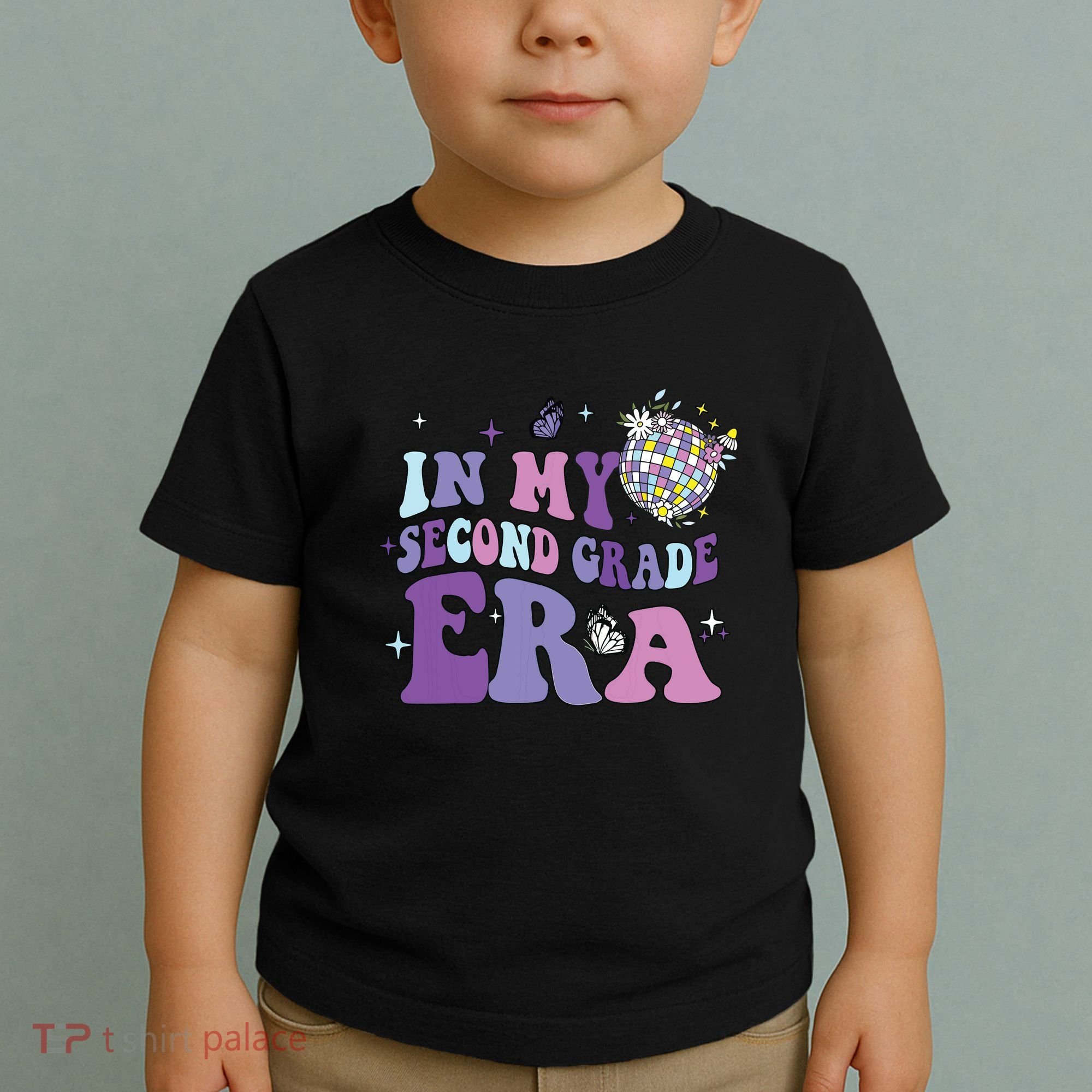 In My Second Grade Era Back To School 2nd Grade Teacher Toddler T-Shirt