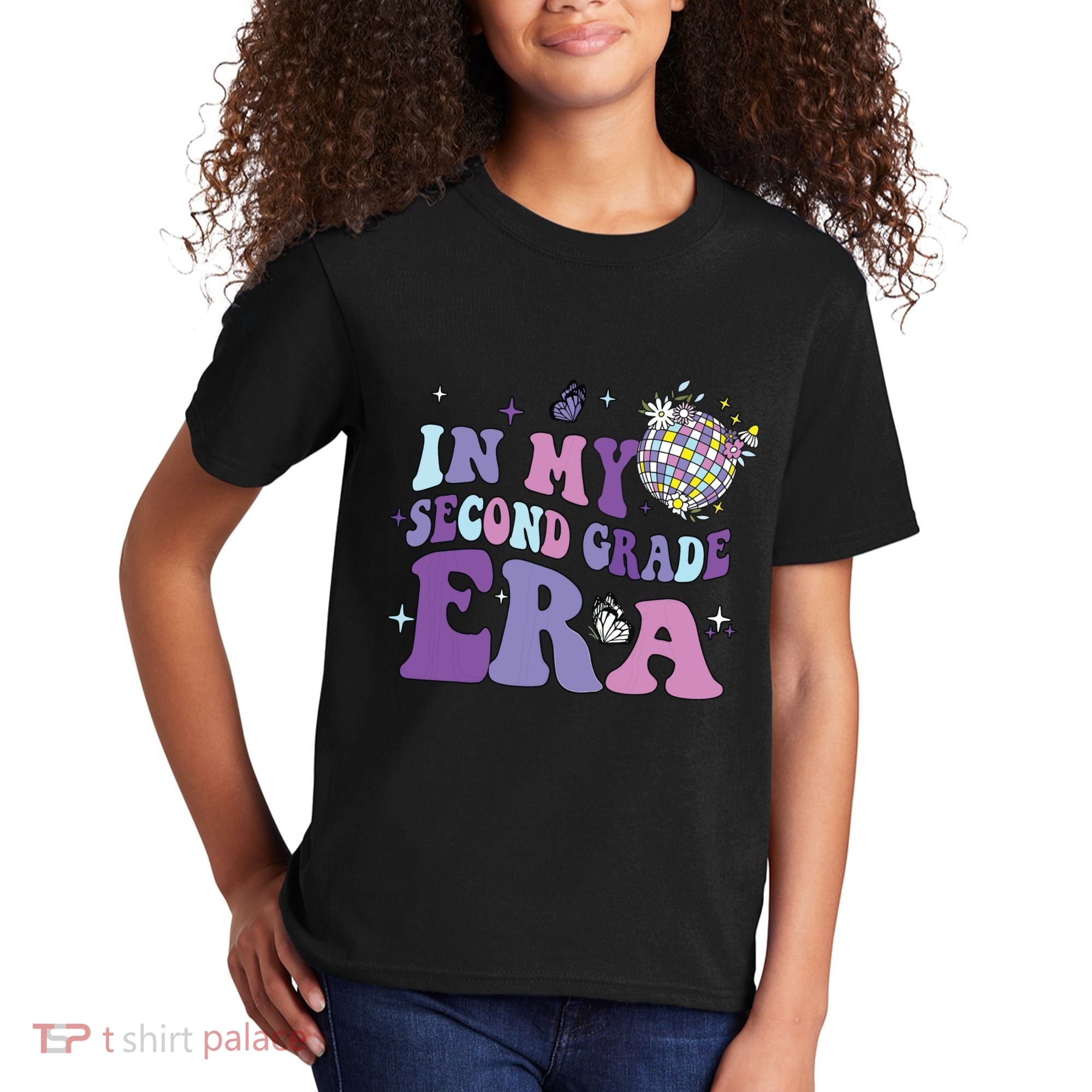 In My Second Grade Era Back To School 2nd Grade Teacher Kids T-Shirt