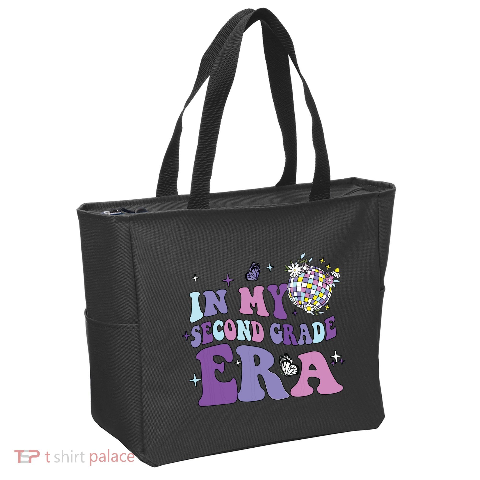 In My Second Grade Era Back To School 2nd Grade Teacher Tote Bag