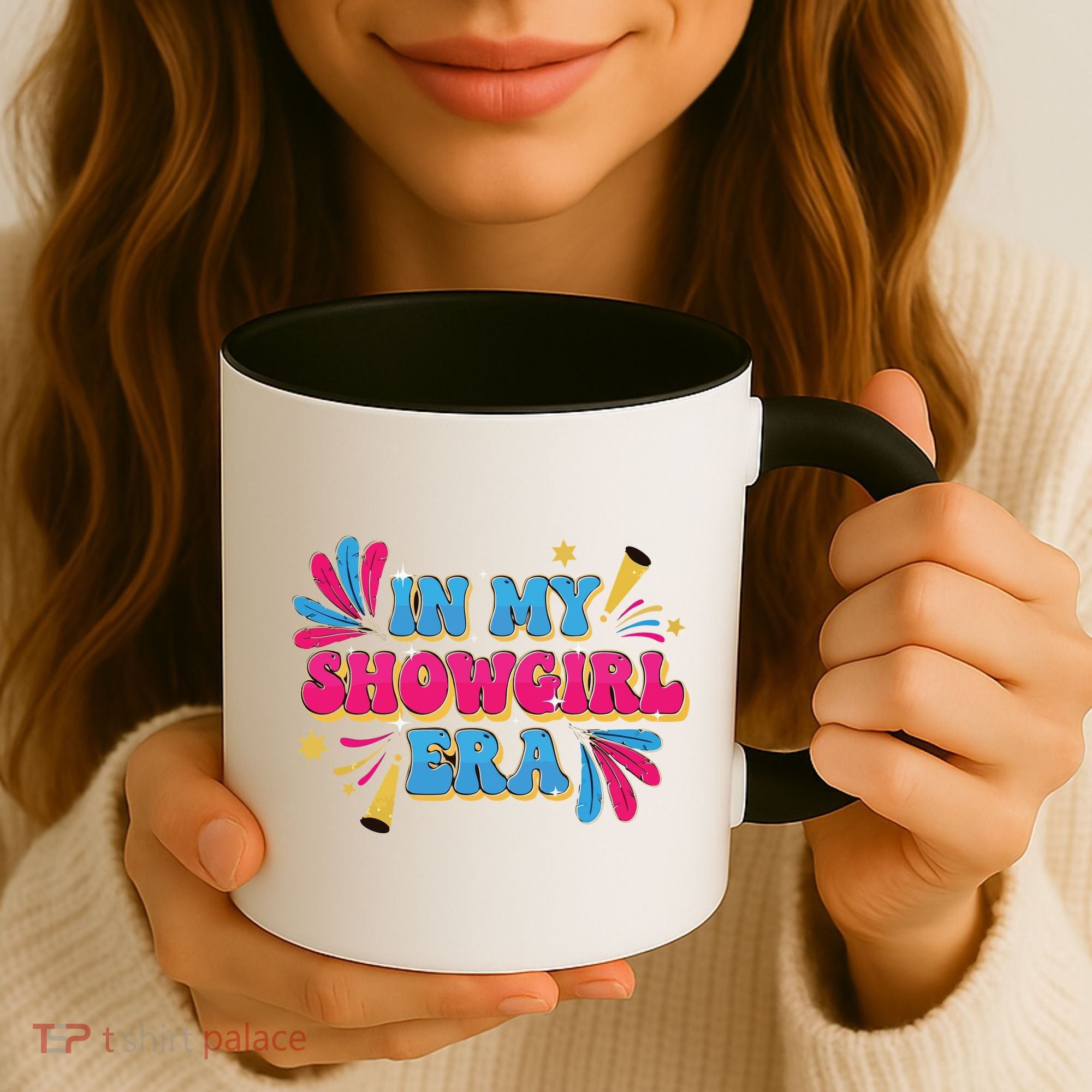 In My Showgirl Era Star Studded Retro Coffee Mug