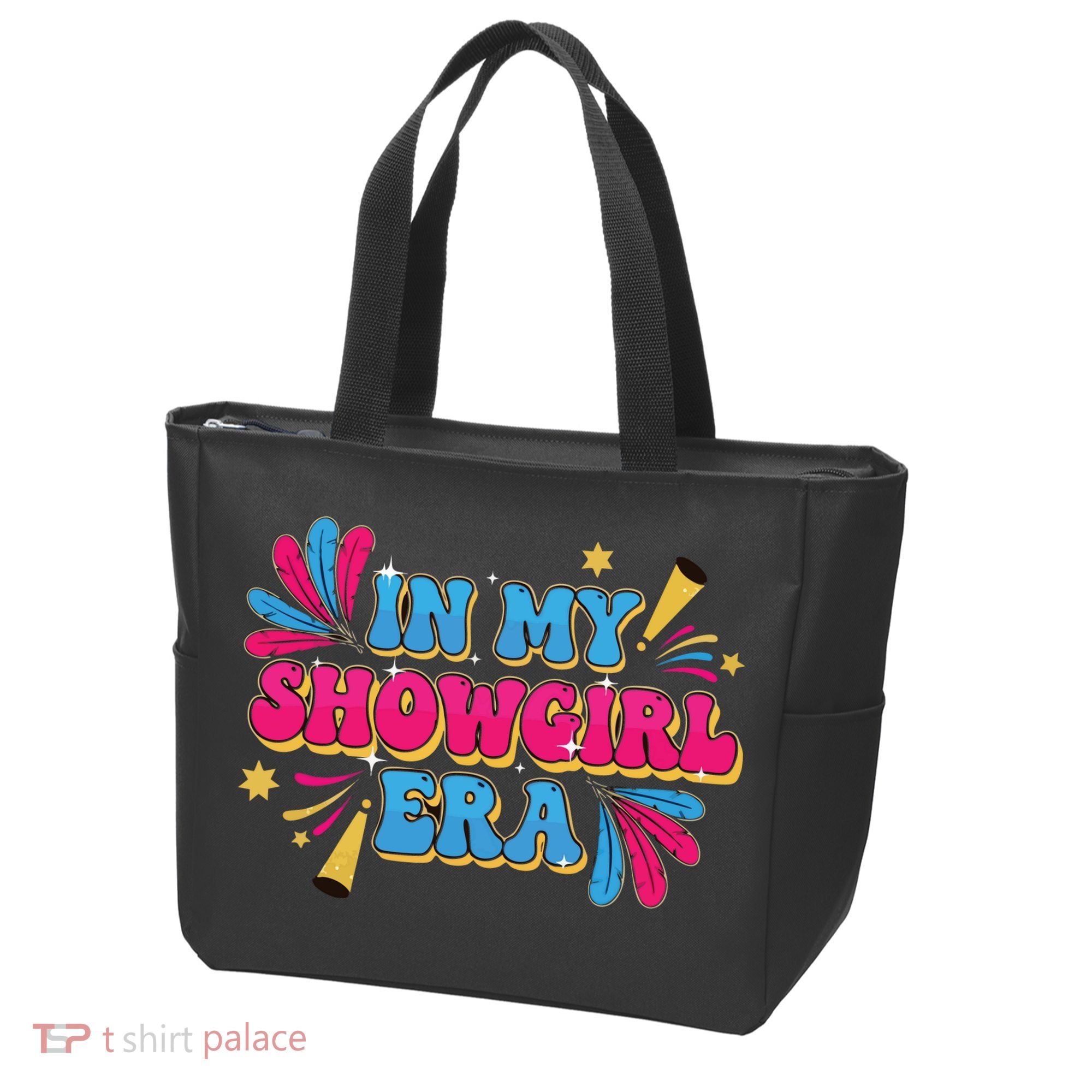 In My Showgirl Era Star Studded Retro Tote Bag