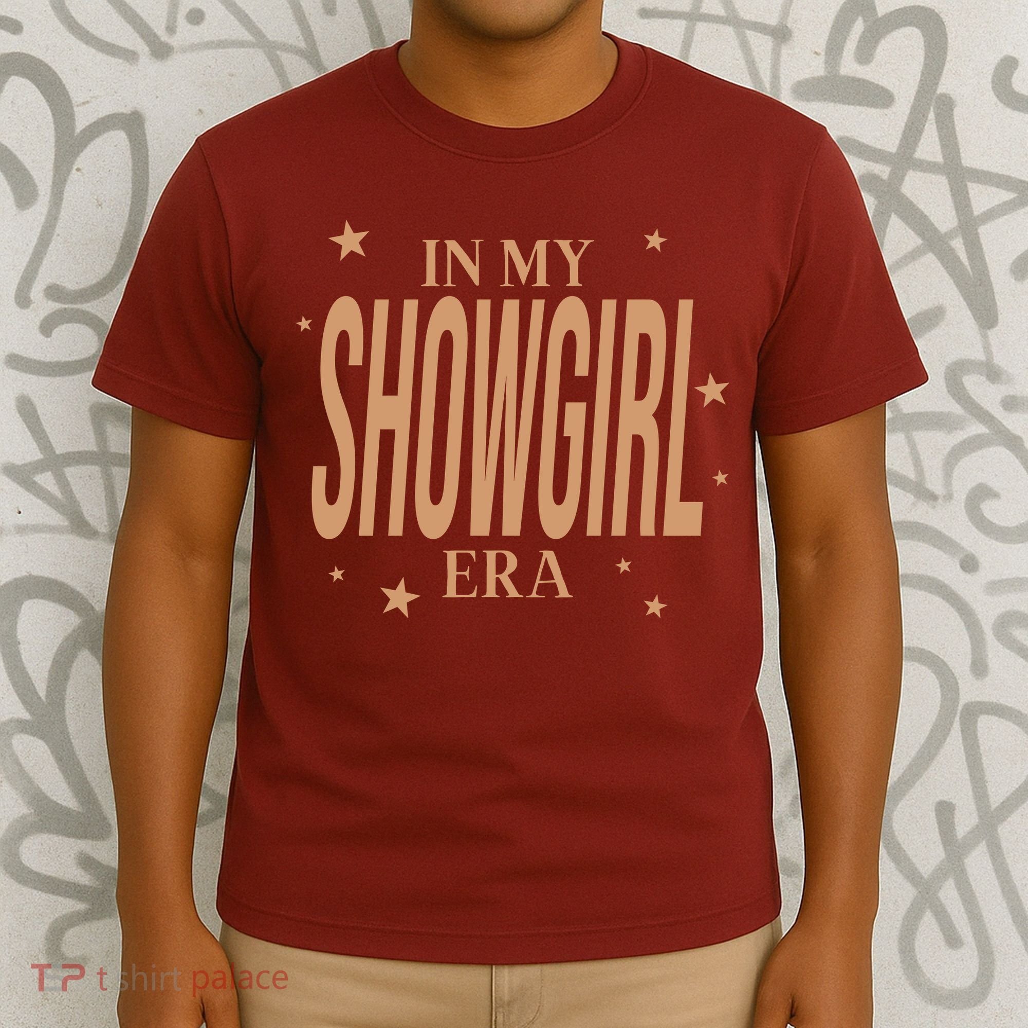In My Showgirl Era Star Studded Retro Logo Trendy Apparel T-Shirt