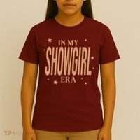 In My Showgirl Era Star Studded Retro Logo Trendy Apparel T-Shirt thumb 4