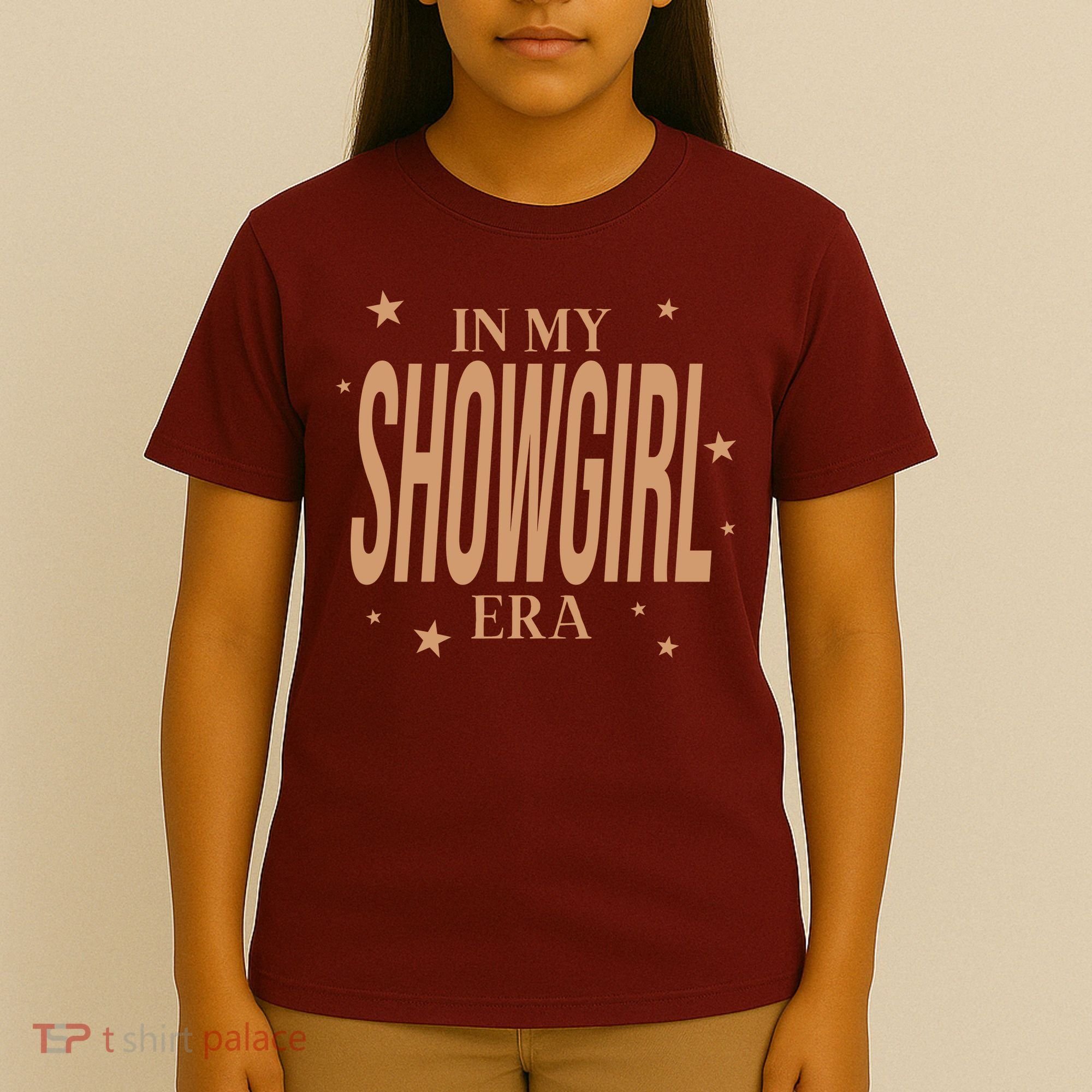 In My Showgirl Era Star Studded Retro Logo Trendy Apparel T-Shirt