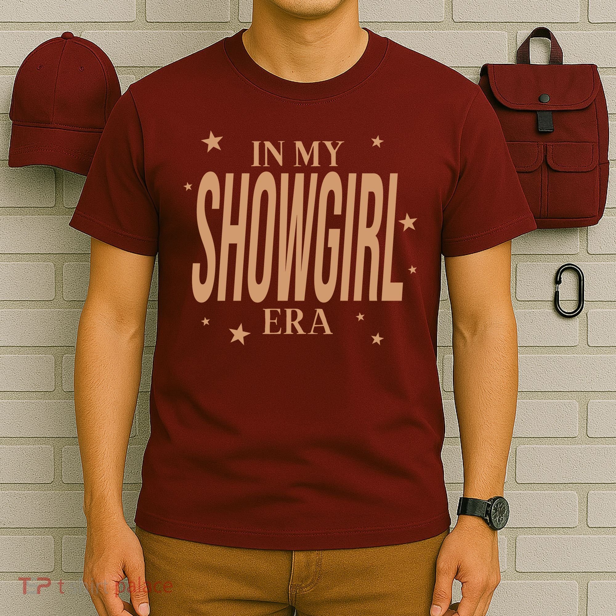 In My Showgirl Era Star Studded Retro Logo Trendy Apparel T-Shirt