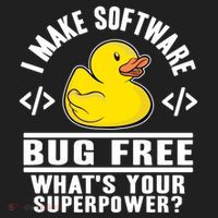 I Make Software Bug Free Programmer Debugging Rubber Duck Gift Beanie thumb 2