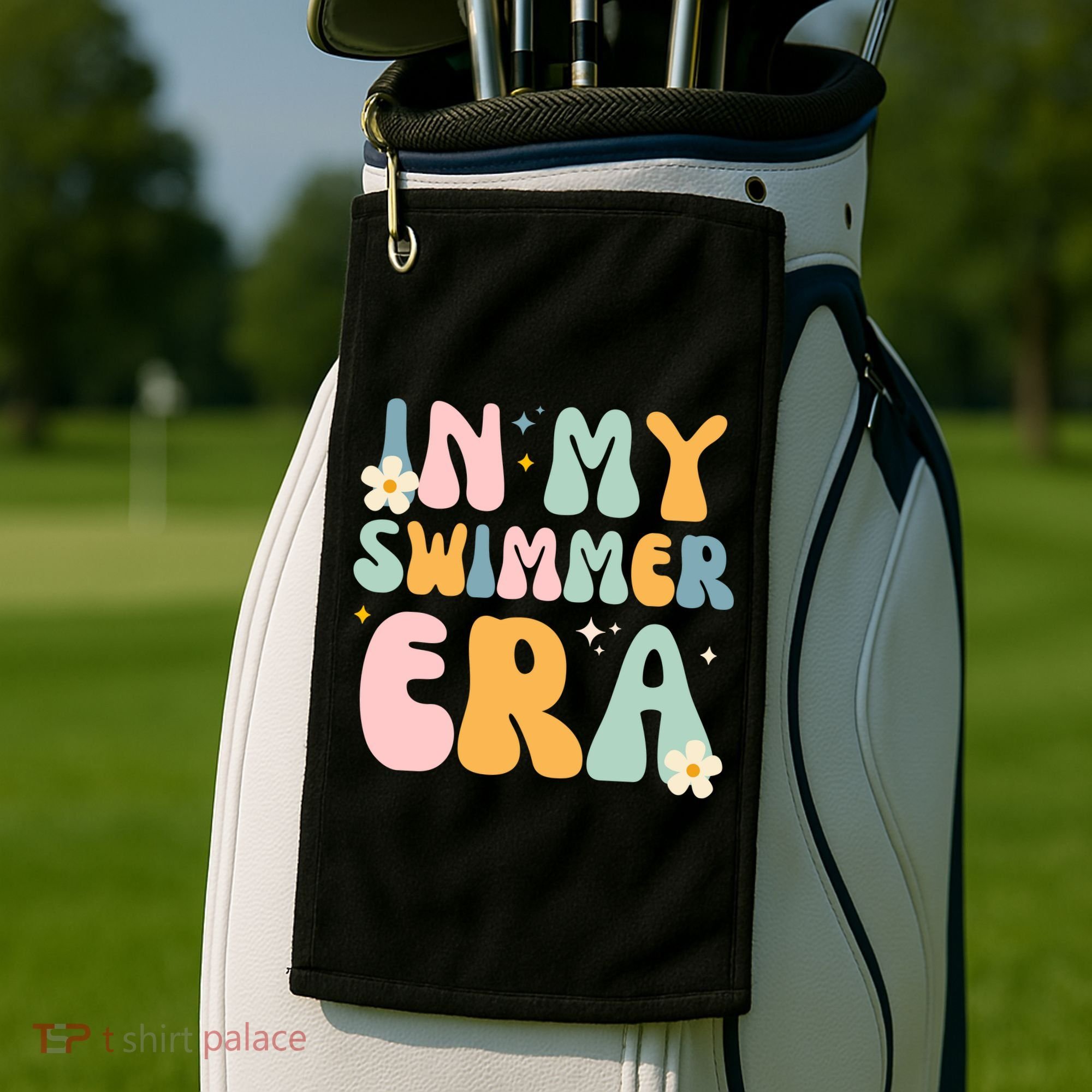 In My Swimmer Era Golf Towel