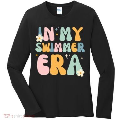 In My Swimmer Era Women's Long Sleeve Shirt