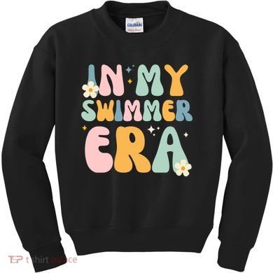 In My Swimmer Era Kids Sweatshirt
