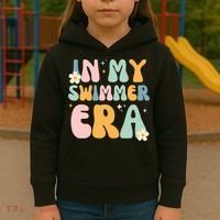 In My Swimmer Era Kids Hoodie thumb 3
