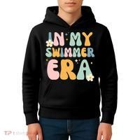 In My Swimmer Era Kids Hoodie thumb 4