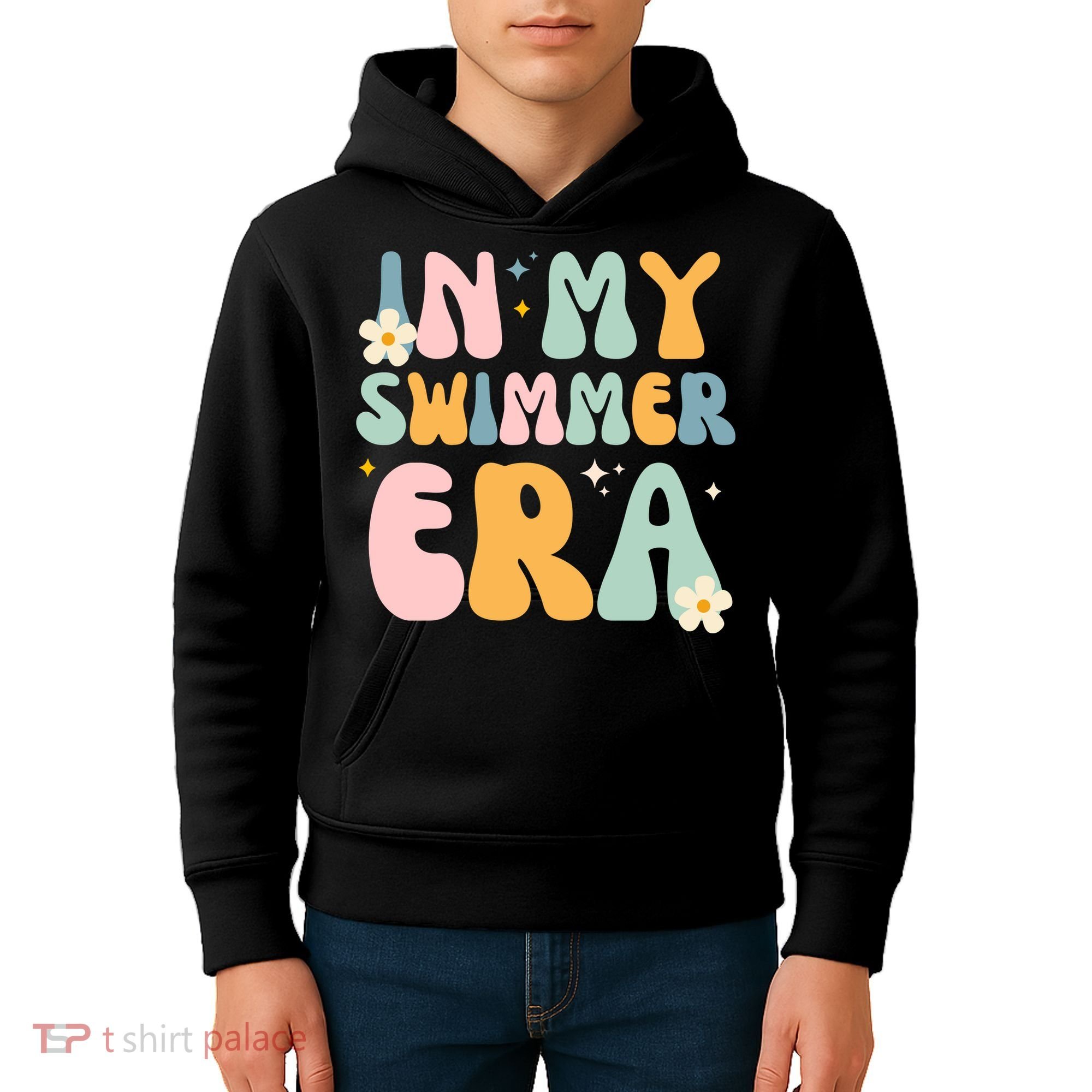 In My Swimmer Era Kids Hoodie