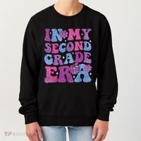 In My Second Grade Era Girl Back To School 2nd Grade Teacher Women's Sweatshirt thumb 0