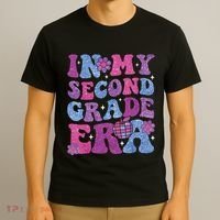 In My Second Grade Era Girl Back To School 2nd Grade Teacher T-Shirt thumb 3