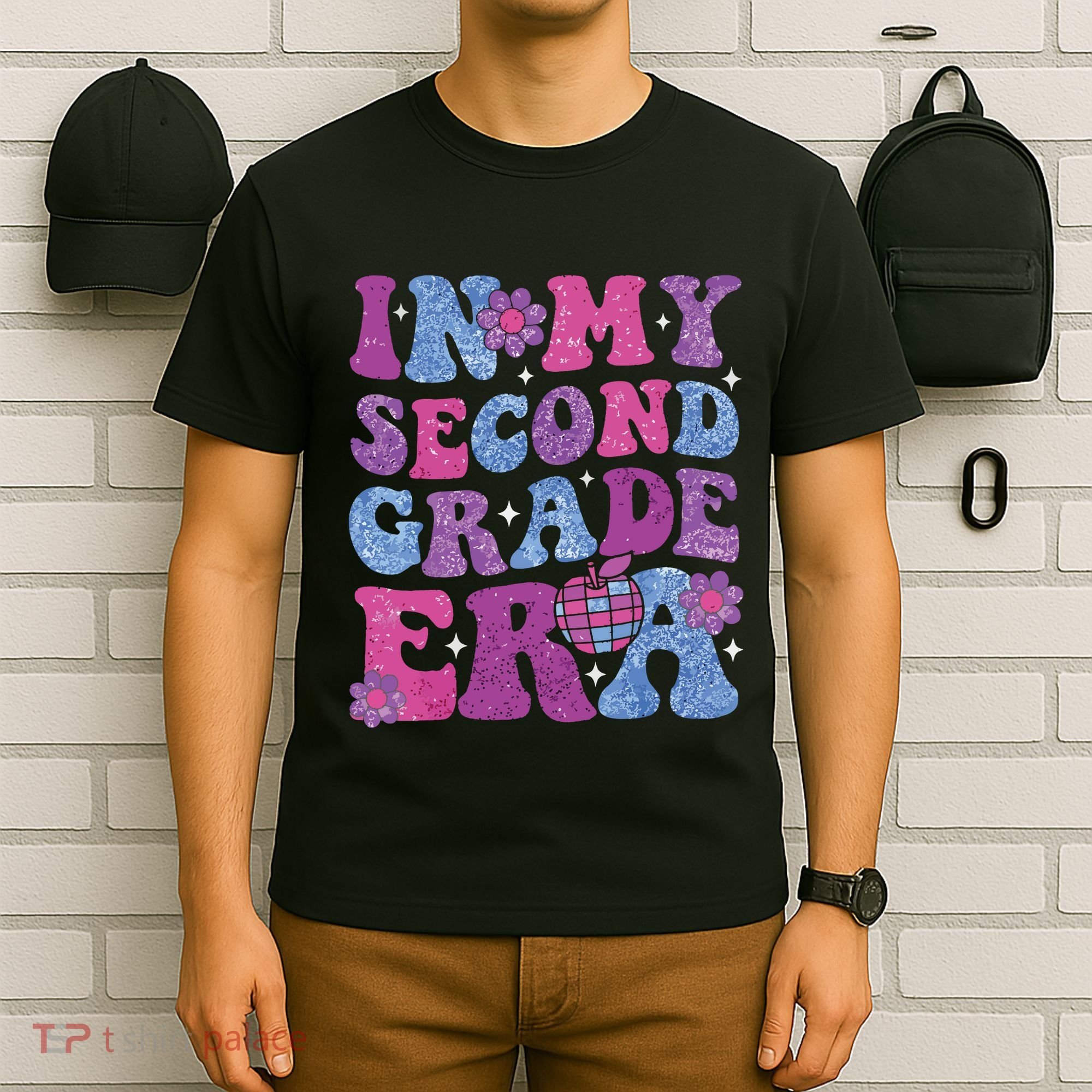 In My Second Grade Era Girl Back To School 2nd Grade Teacher T-Shirt