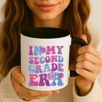 In My Second Grade Era Girl Back To School 2nd Grade Teacher Coffee Mug thumb 3