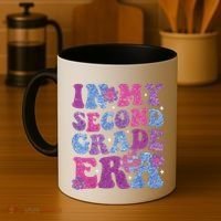 In My Second Grade Era Girl Back To School 2nd Grade Teacher Coffee Mug thumb 4