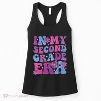In My Second Grade Era Girl Back To School 2nd Grade Teacher Women's Tank Top thumb 0